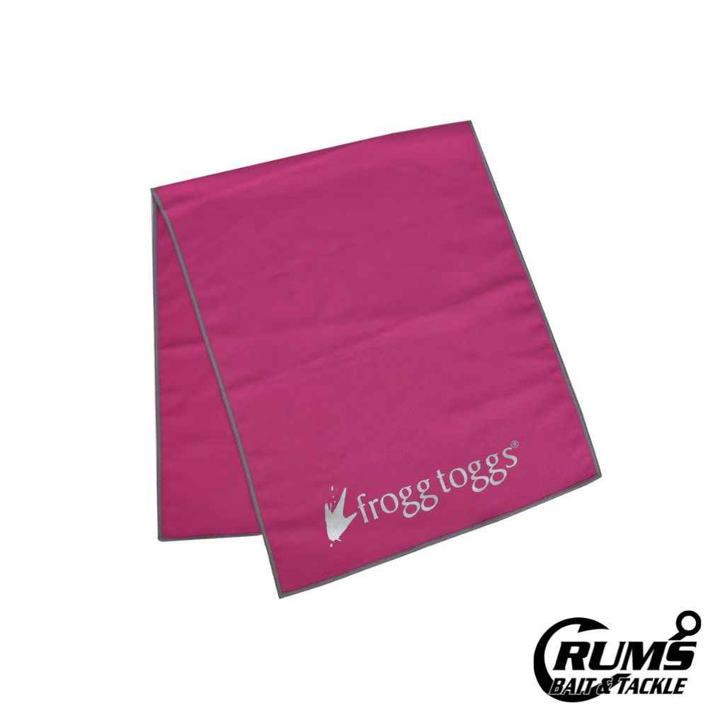 Frogg Toggs Chilly Pad PRO Microfiber Cooling Towel, GOLD: PINK