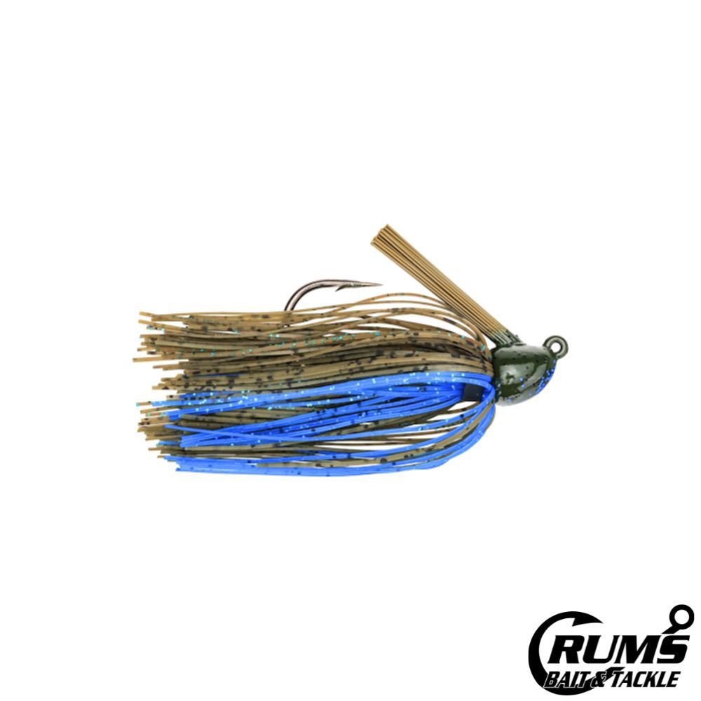 HACK ATTACK HEAVY COVER  JIG, COLOR: OKEECHOBEE CRAW, WEIGHT: 3/8 OZ