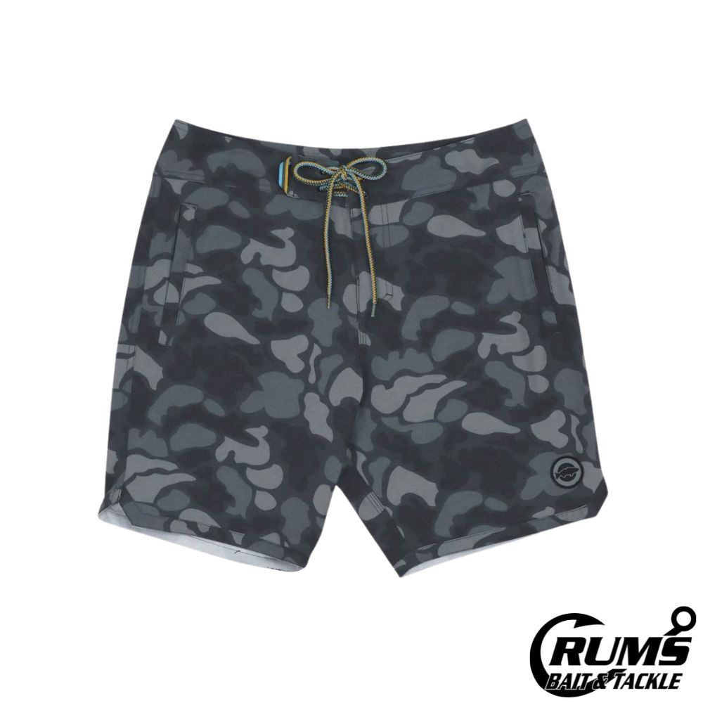MALLARD BOARDSHORT, Size: 28, COLOR: BLACK CAMO