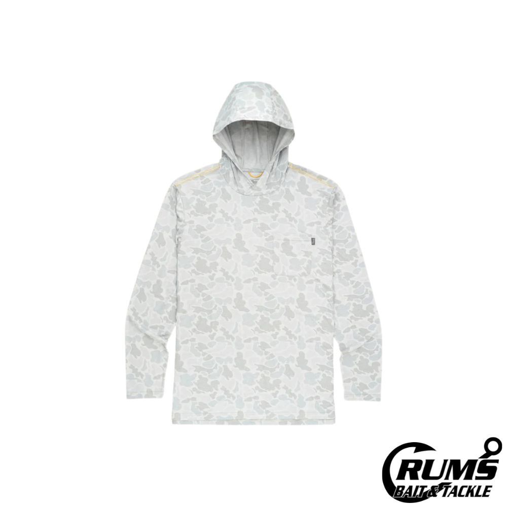 BUXTON HAGOOD HOOD GRAY MALLARD CAMO, Size: S