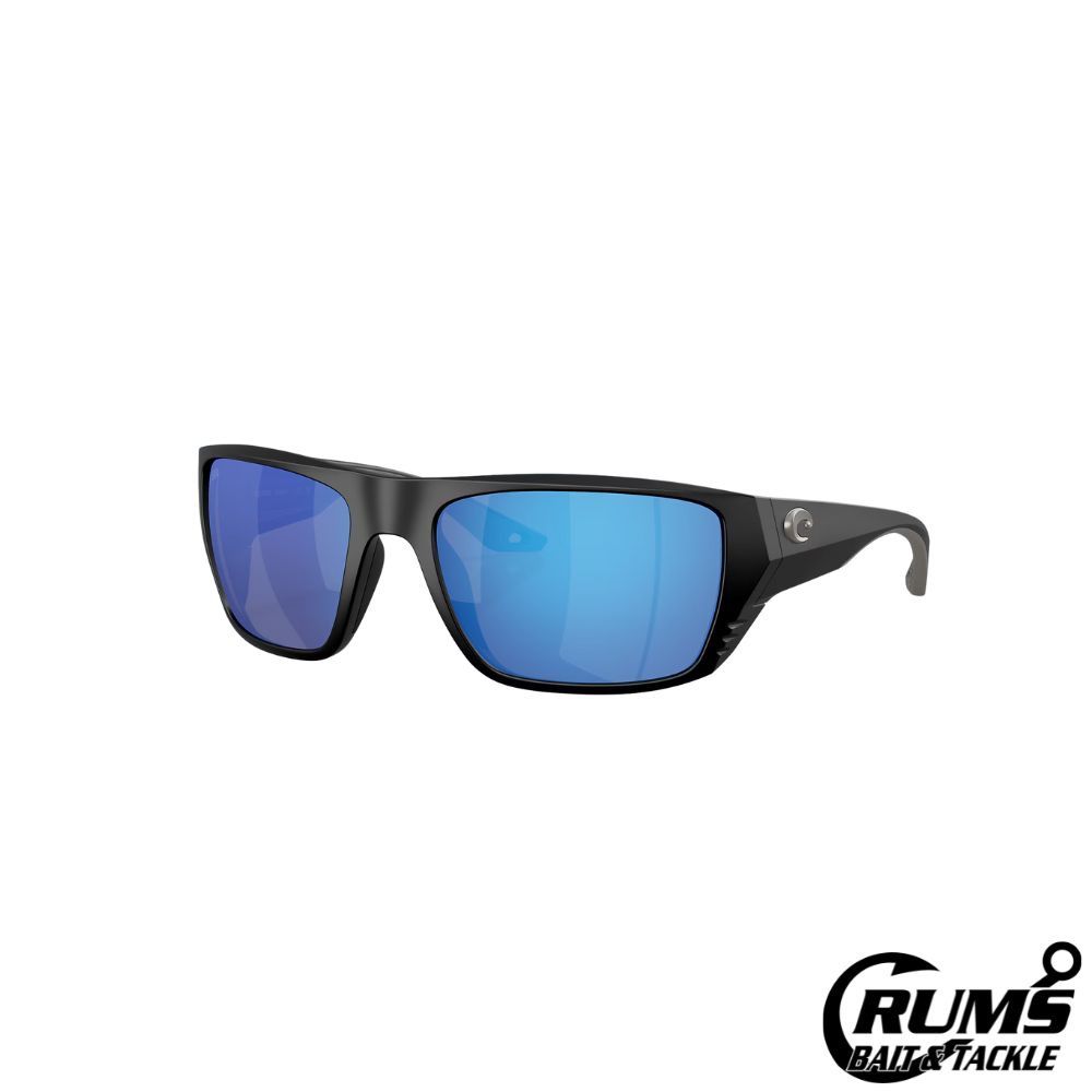 FINLET, FRAME: MATTE BLACK, LENS: BLUE MIRROR 580G