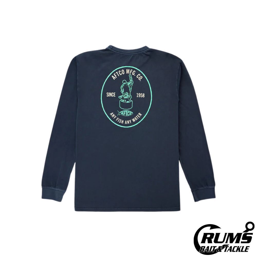 MFG LS T-SHIRT, Size: S, COLOR: NAVY