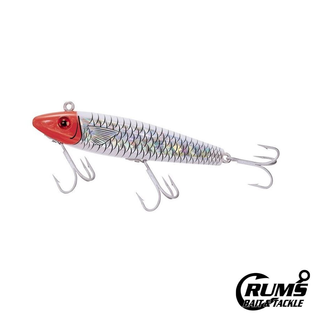 Mirrolure S52MR-11 Series III Rattling Sinking Twitchbait, 3 5/8, 3/8 oz, COLOR: Red Head/White Back &amp; Belly/Silver