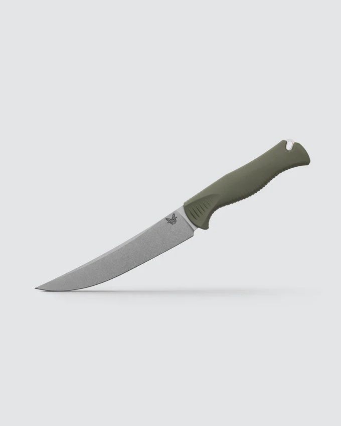 Meatcrafter Dark Olive Santoprene 6&quot; Trailing point