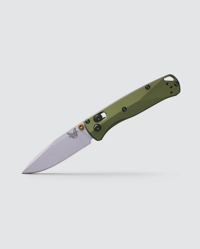 Mini Bugout Woodland Green Drop-point