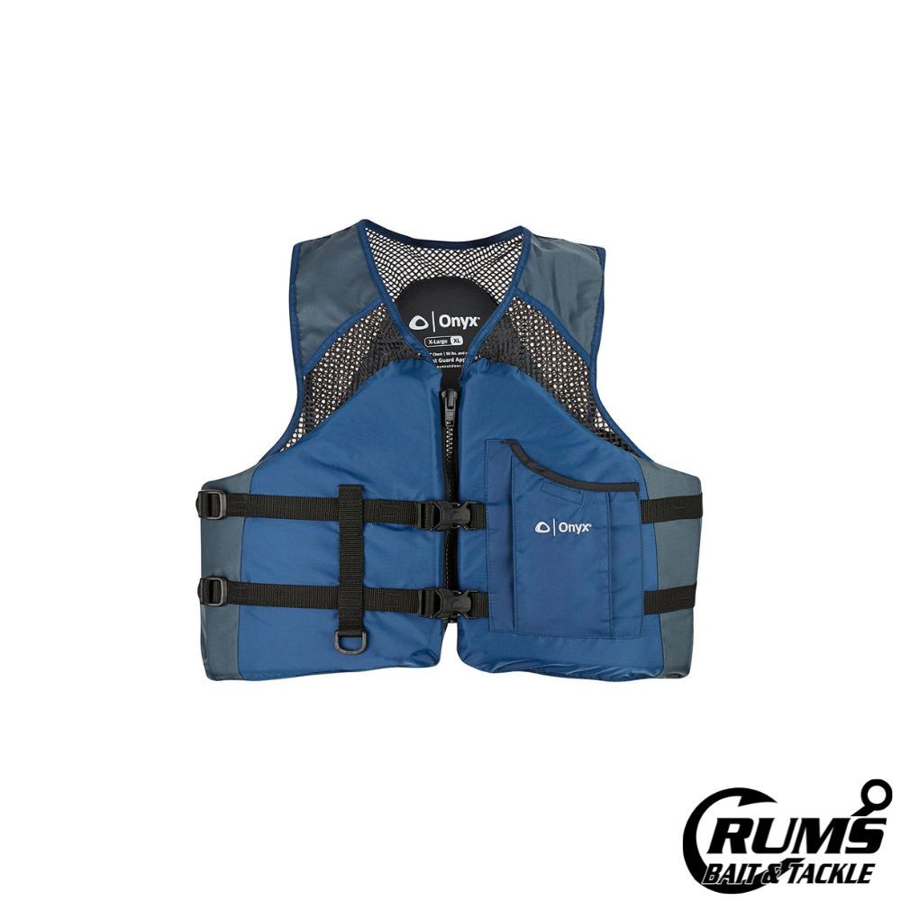MESH CLASSIC SPORT LIFE JACKET, COLOR: NAVY, Size: MEDIUM