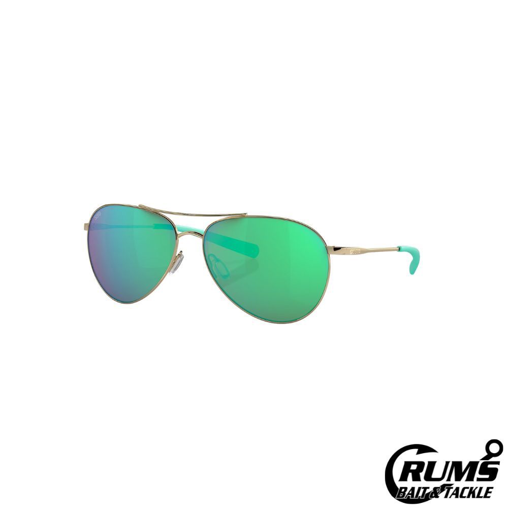 PIPER, FRAME: SHINY GOLD, LENS: GREEN MIRROR 580G