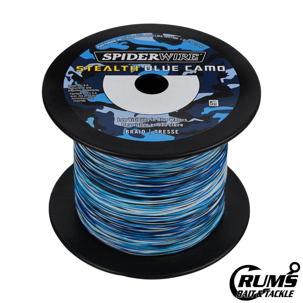 STEALTH BLUE CAMO LINE, LENGTH: 1500YDS, Size: 10LB