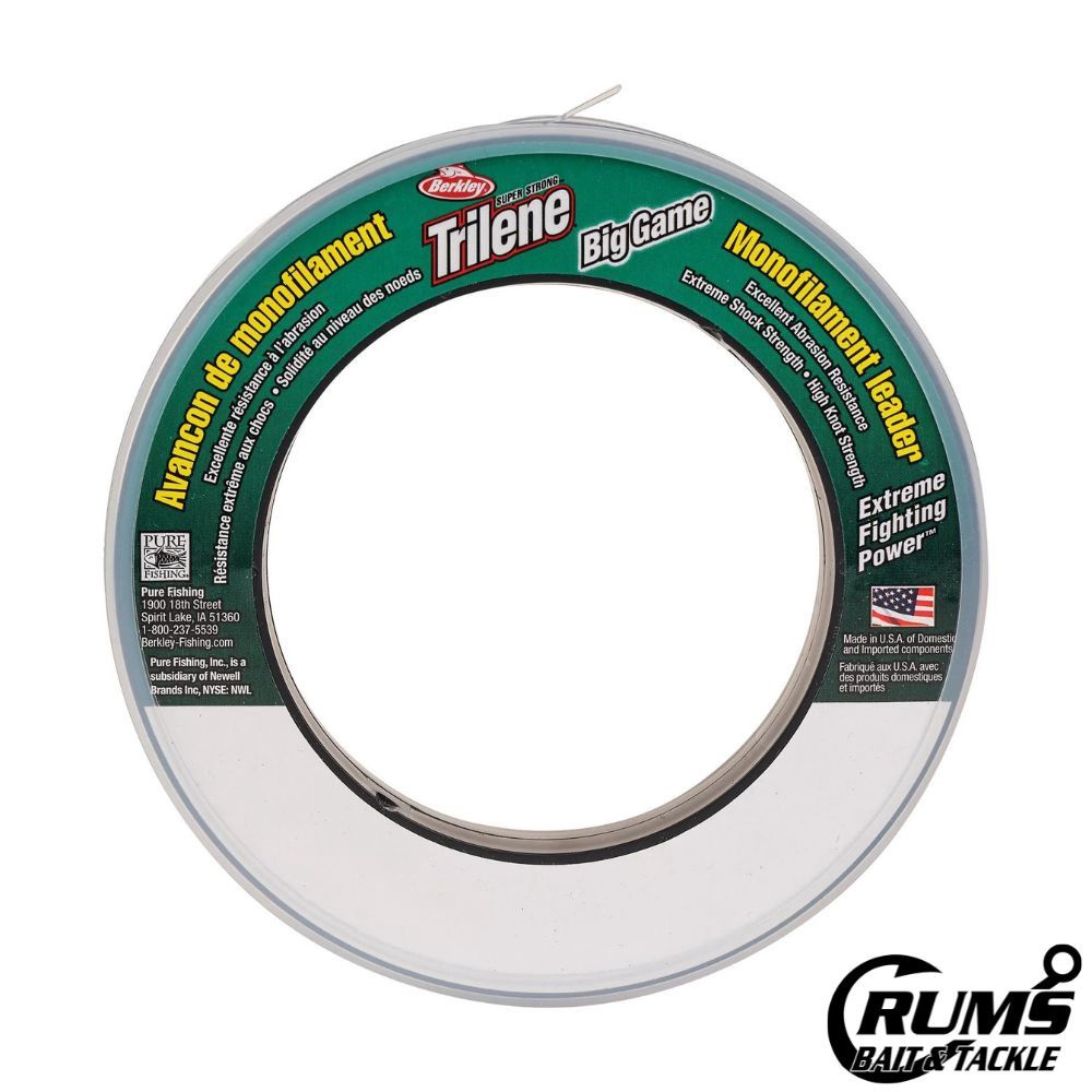 TRILENE BIG GAME MONO LEADERS, Size: 30 LB-55YD