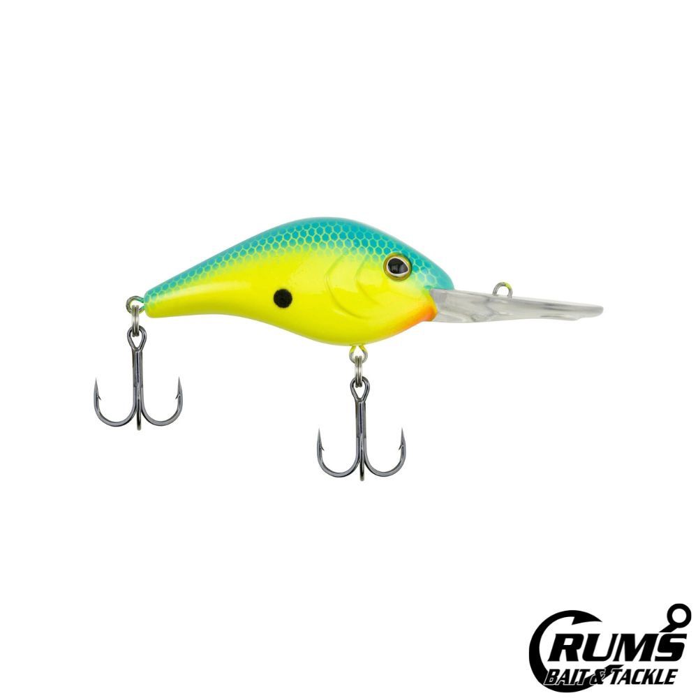 DREDGER HARD BAIT, COLOR: BLUE CHARTREUSE, Size: 7/8 OZ