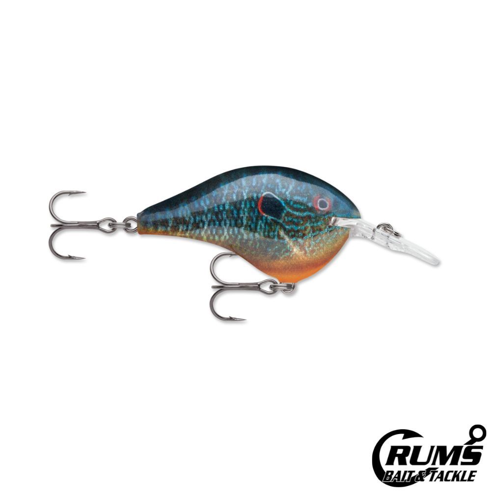 DT (DIVES -TO) SERIES, COLOR: CUSTOM HD LIVE PUMPKINSEED (PSL), Size: 2"(DT04)