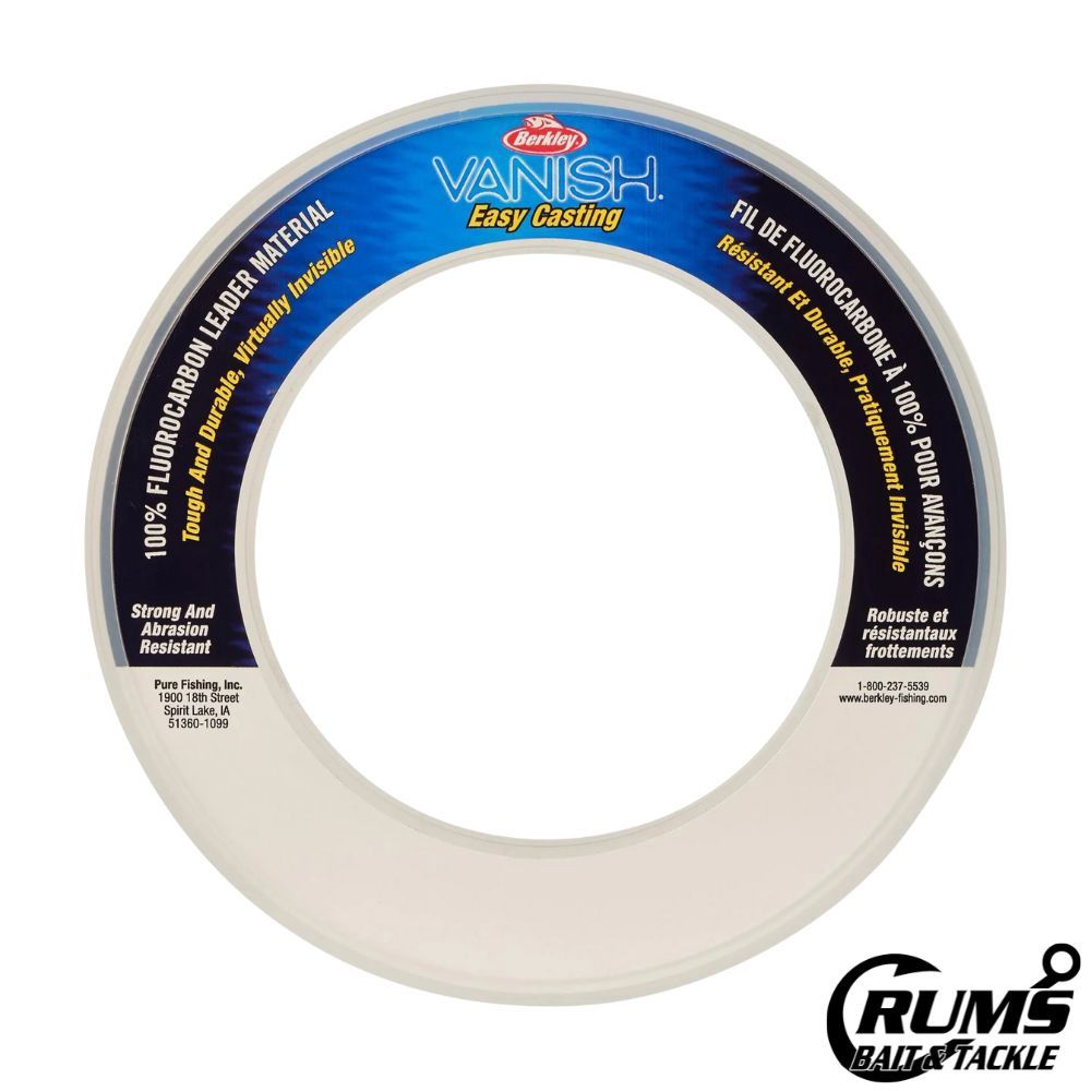 VANISH LEADER MATERIAL COIL, LENGTH: 330YD, Size: 30LB
