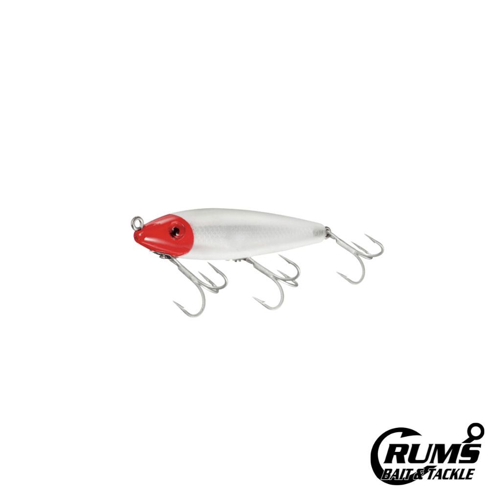 7M CLASSIC SERIES TWITCHBAIT, COLOR: RED HEAD/WHITE BACK &amp; BELLY/SILVER SCALE, FLOATING
