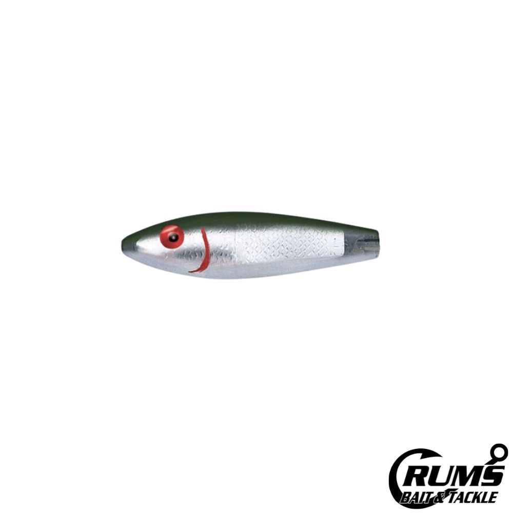 52M CLASSIC SERIES SINKING TWITCHBAIT, COLOR: GREEN BACK/WHITE