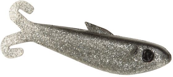 SHALLOW BAIT BUSTER 4" 5/8 OZ, COLOR: SILVER GLITTER/BLACK BACK, MODEL: 23336-SINKING