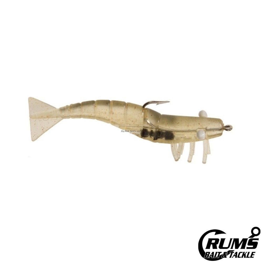 DOA SHRIMP LURE 3IN 1/4OZ, COLOR: NEAR CLEAR, Size: 3", WEIGHT: 1/4 OZ