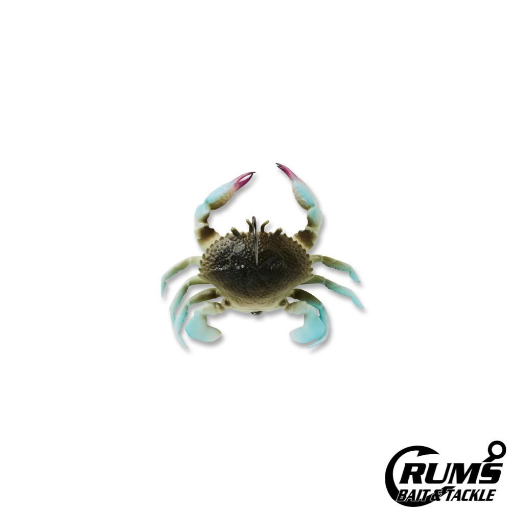 D TECH CRAB BLUE CRAB, COLOR: BLUE CRAB, Size: 0.75IN