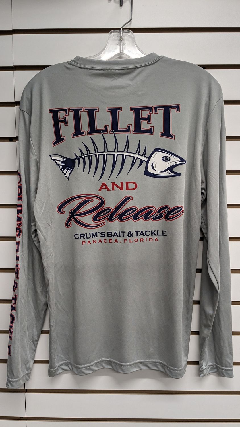 CRUMS FILLET RELEASE LOGO SILVER, Size: S
