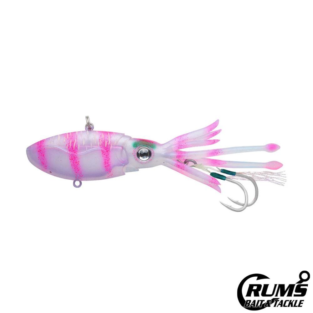 SQUIDTREX 95 VIBE 3 3/4 - 1OZ, COLOR: PINK TIGER