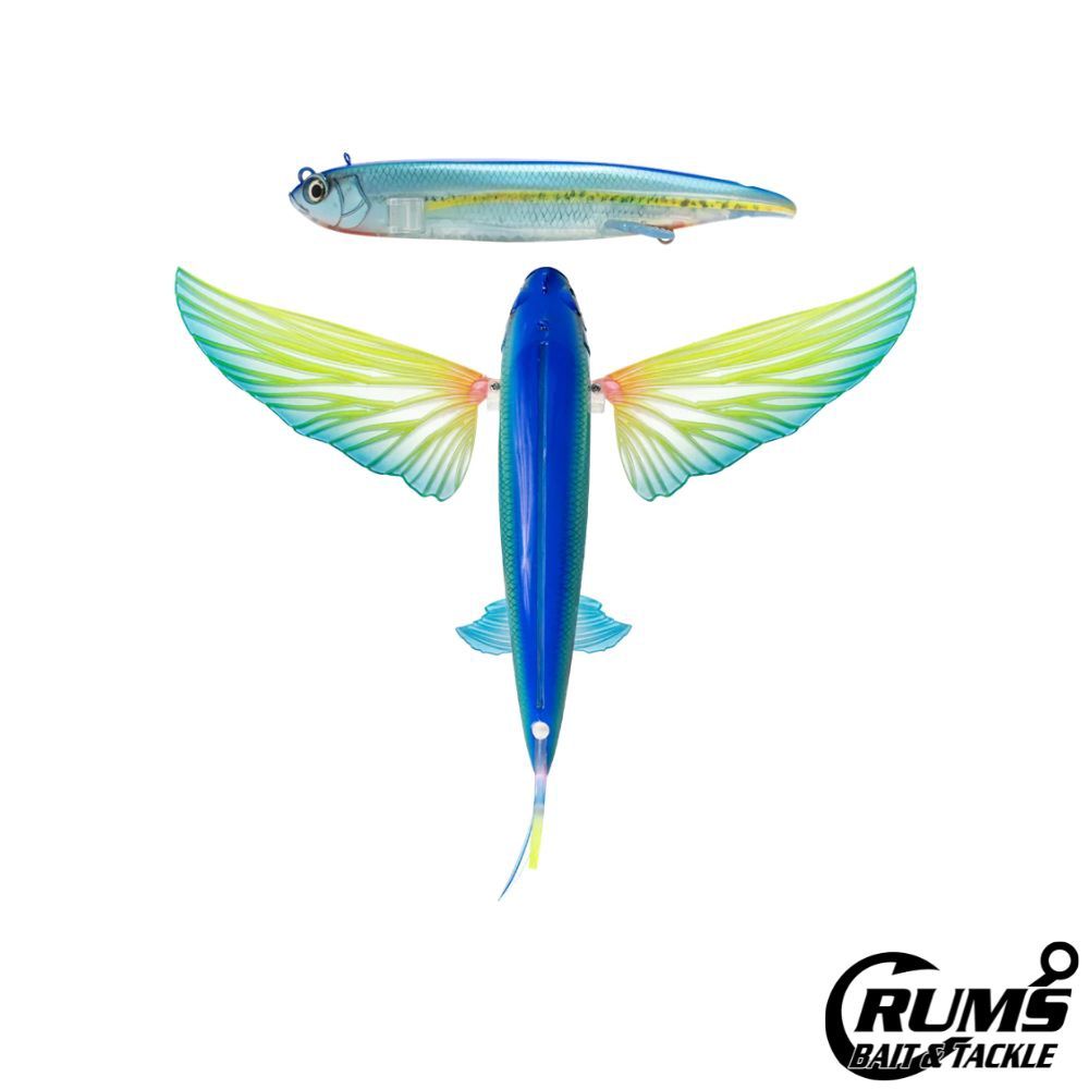DISCONTINUED SLIPSTREAM 200 FLYING FISH 8", COLOR: AHI GHOST