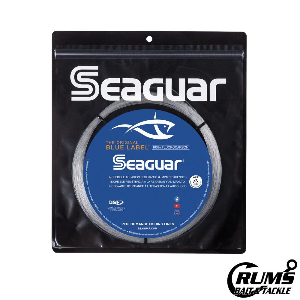 SEAGUAR BIG GAME BLUE LABEL FLOUROCARBON LEADER 30 YD, Size: 100LB