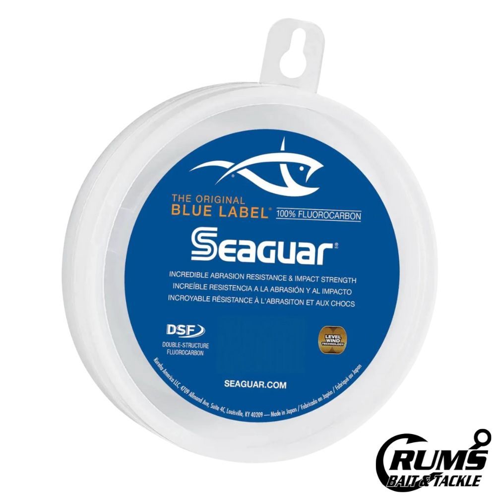 SEAGUAR BLUE LABEL FLOUROCARBON LEADER 50YDS, Size: 40LB