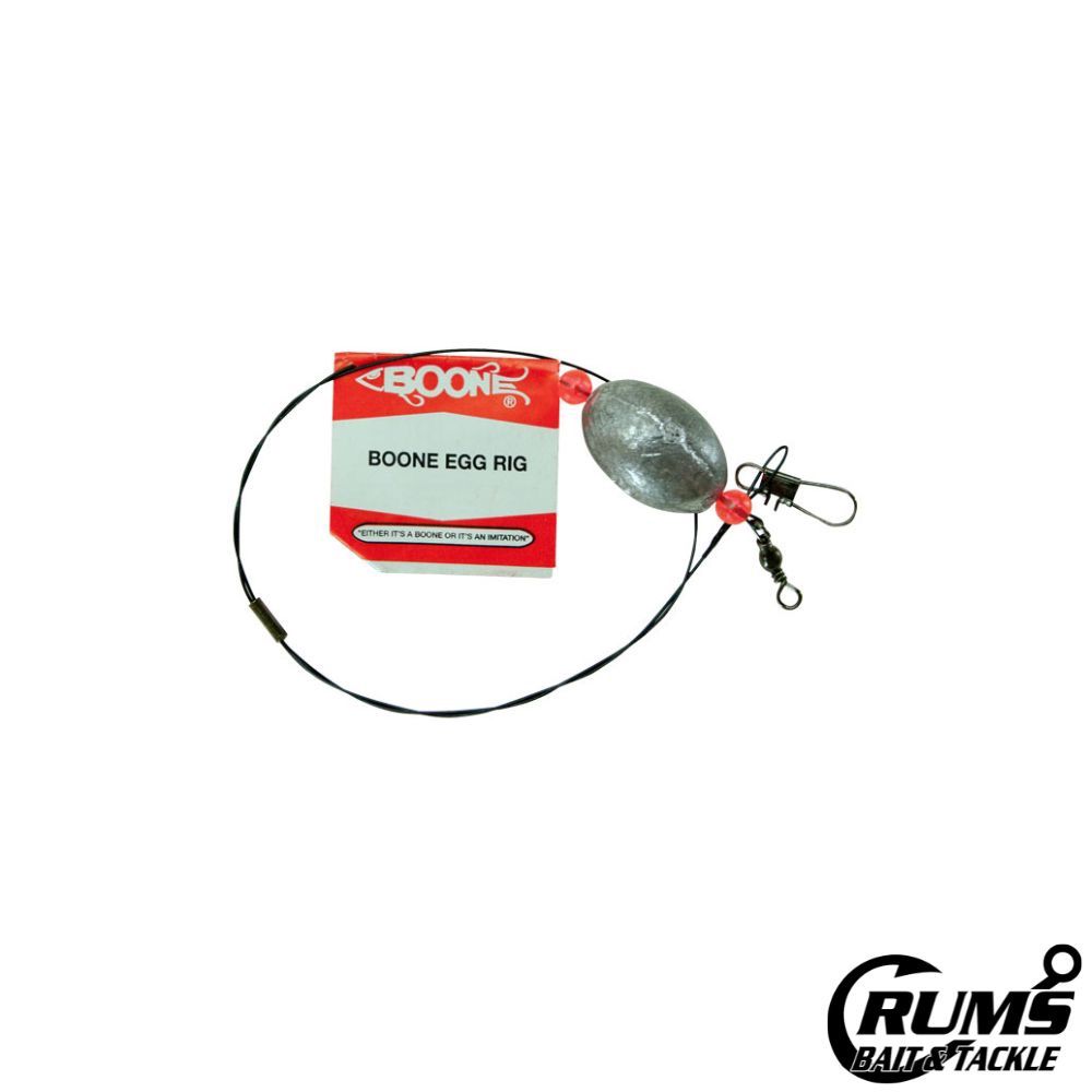 BOONE EGG RIG 2 PACK, Size: 1/8OZ