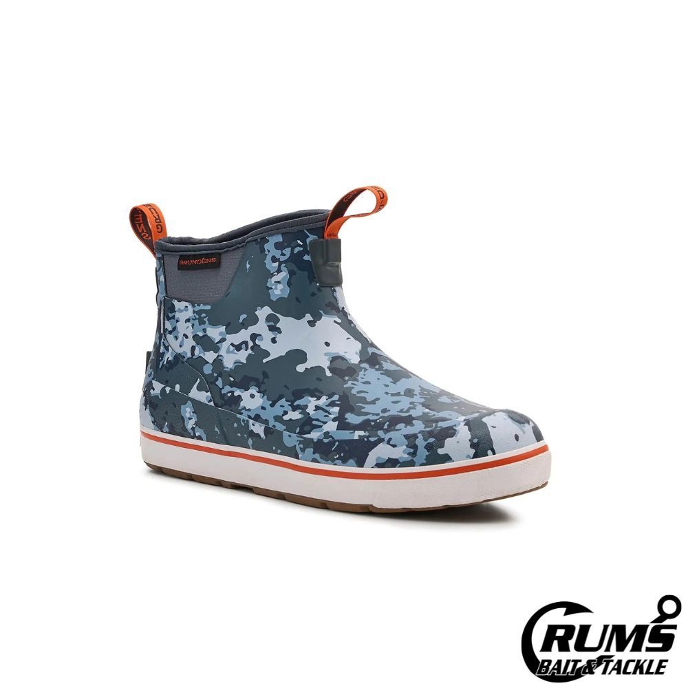 DECK- BOSS DECK BOOTS FOR MEN, Colour: FLATS CAMO STORM, Size: 9