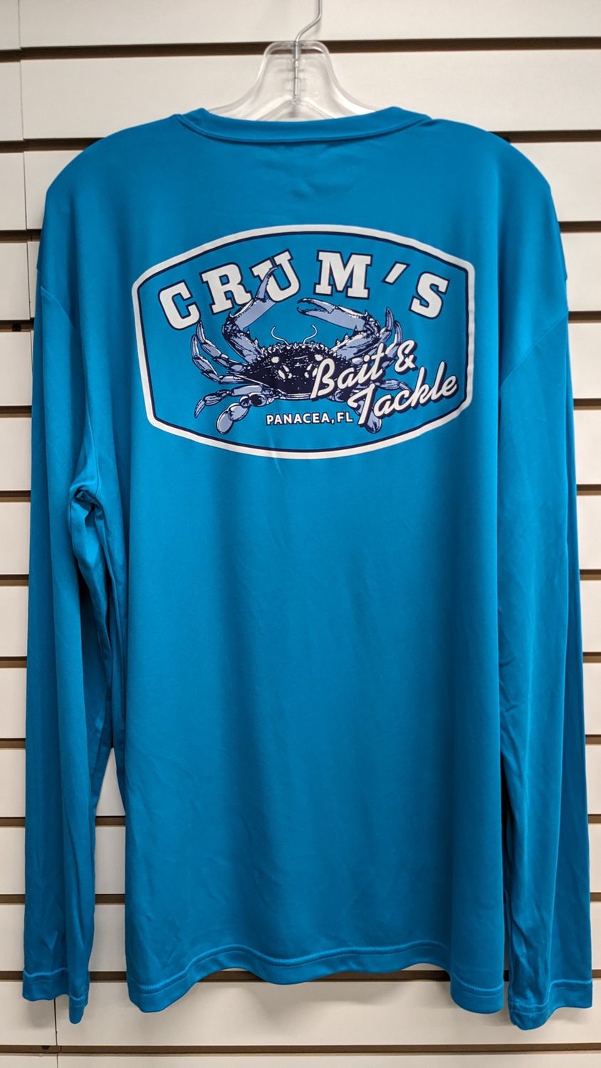 CRUMS CRAB LOGO ATOMIC BLUE, Size: S