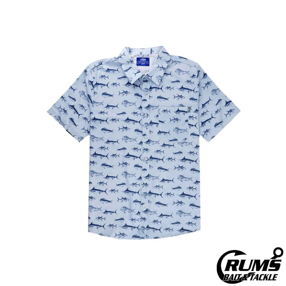 BOATBAR SS SHIRT, COLOR: BERING SEA, Size: S