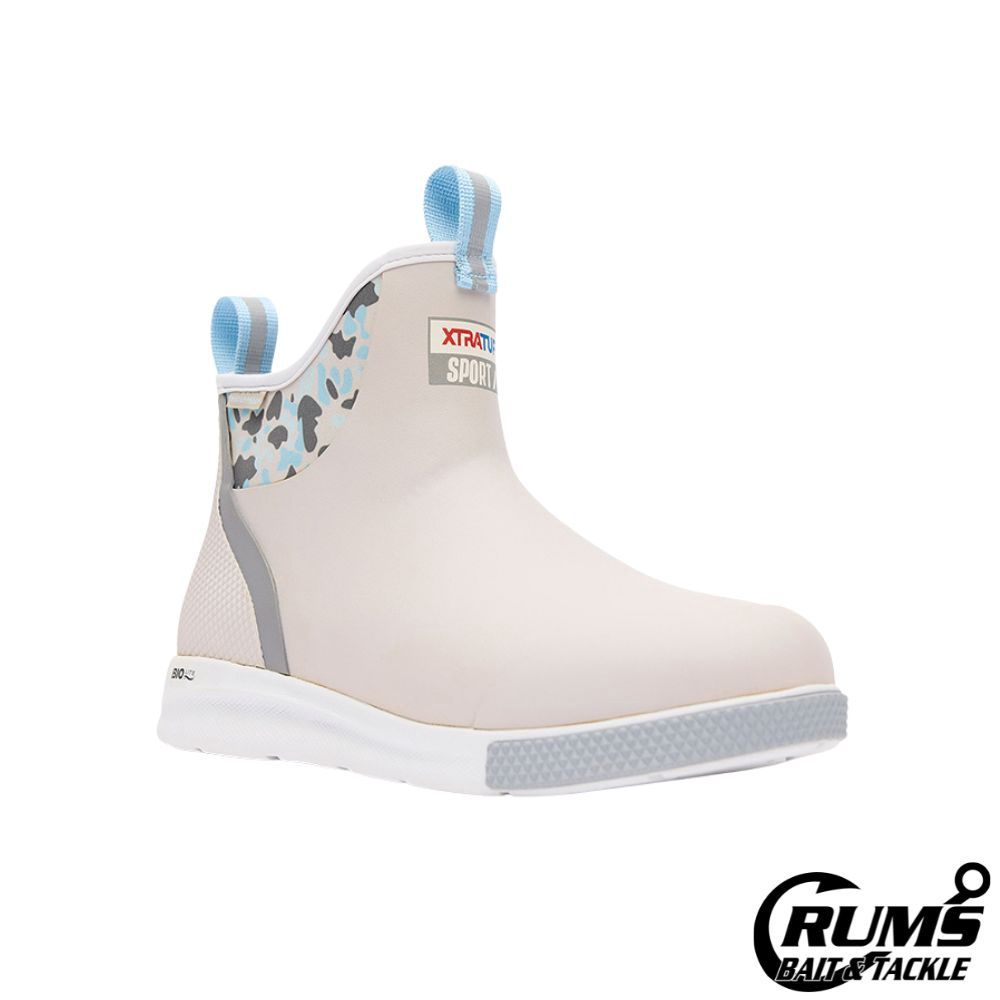 MENS ANKLE DECK BOOT SPORT, COLOR: 102 / DUCK CAMO GRAY, Size: 7