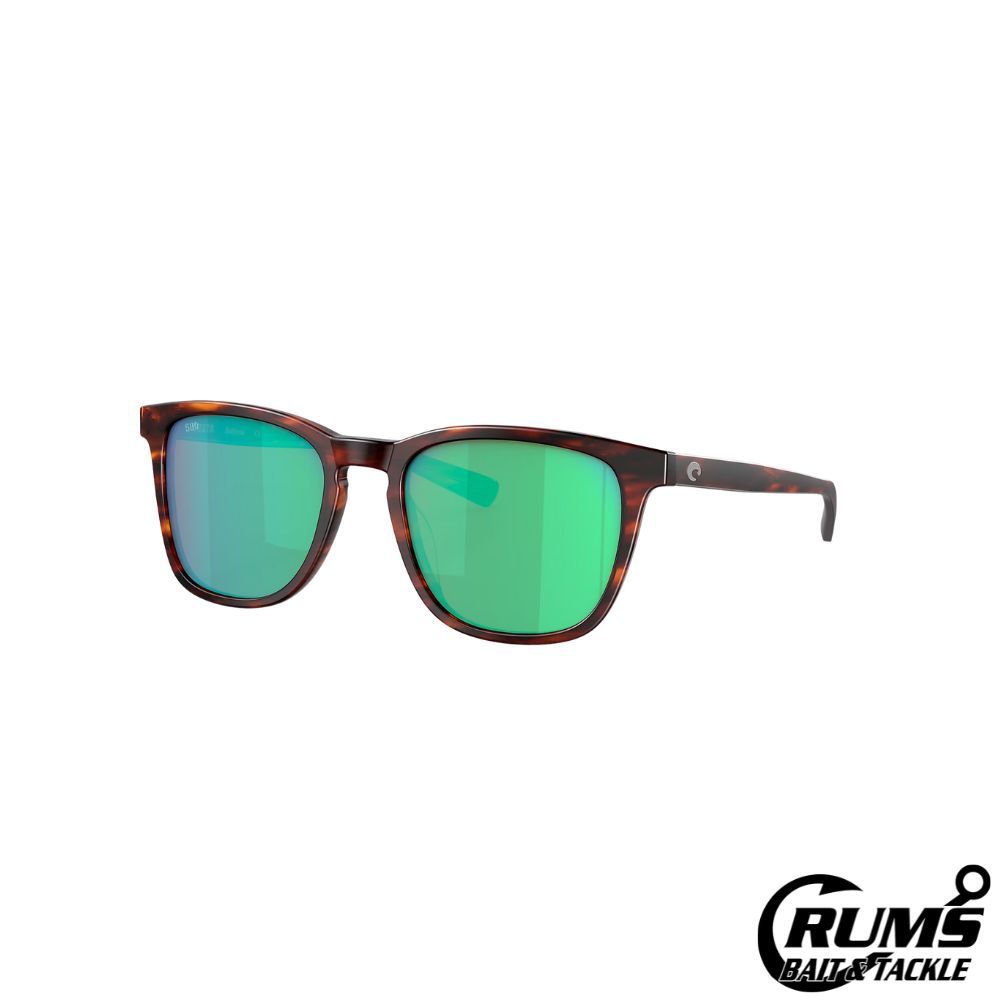 SULLIVAN, FRAME: MATT TORTOISE, LENS: GREEN MIRROR 580G