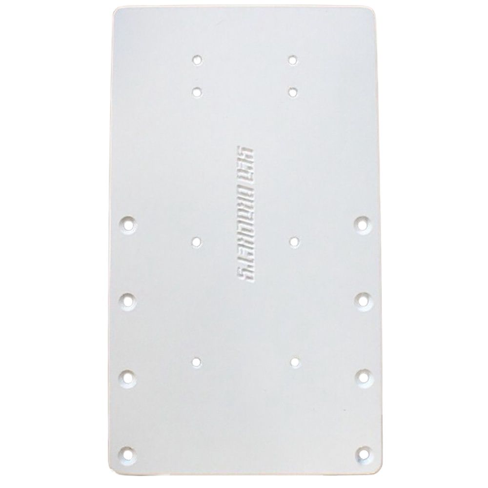 14" Straight Trolling Motor Plate