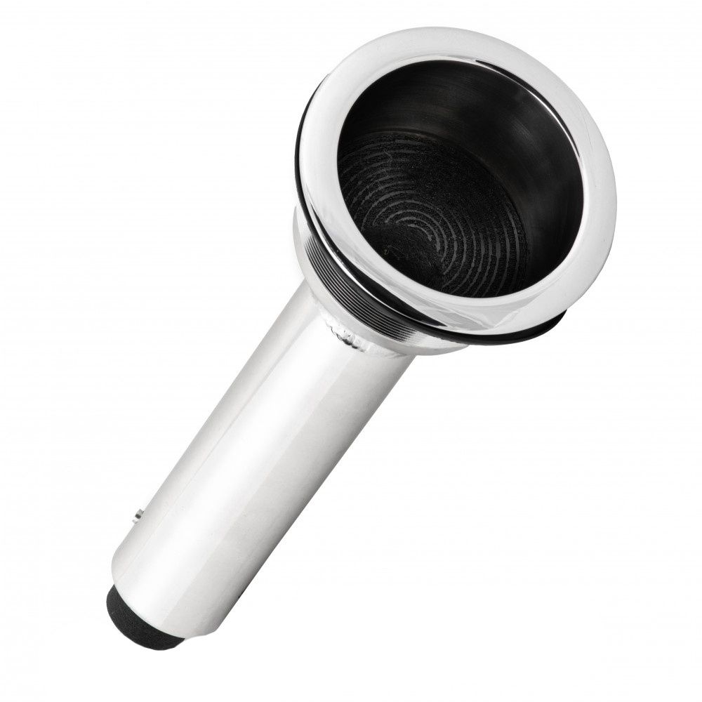 Rod/Cup Holder - 304 Stainless Steel - 15°