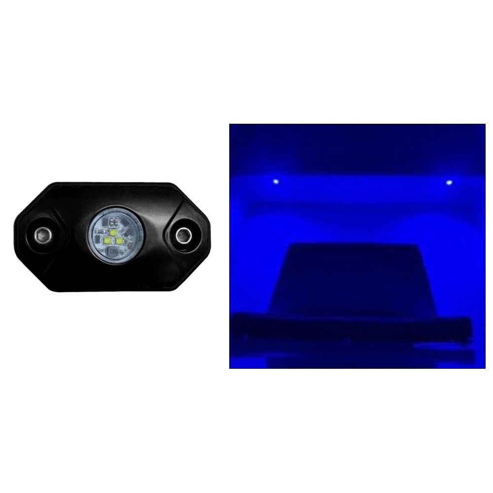 Accent Light - Blue - Black Housing