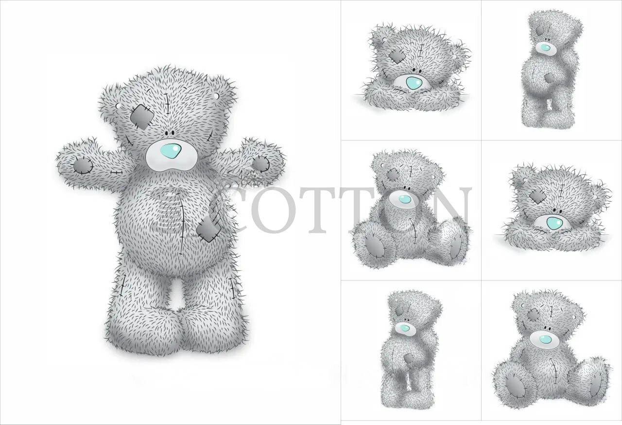 Fabric Set Printed 7 pcs