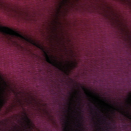 Swatch - Garnet TUSSAH SILK Fabric - Gorgeous Color!
