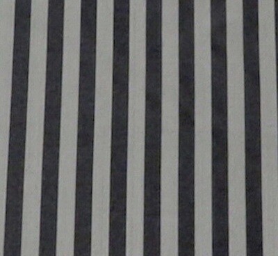 10.5 yards Scalamandré Gray Black Striped Silk Multi-Purpose Decorator Fabric