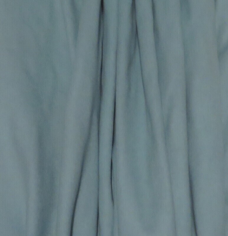 3 7/8 yards Heavy Blue Wool Upholstery Drapery Fabric