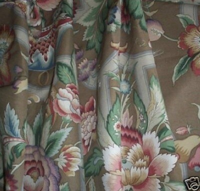 4 yds Gorgeous Hines Floral Cotton Multi Purpose Decorating Fabric