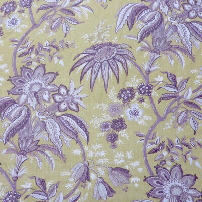 18 yards New Vintage Zoffany Exotic 100% Linen Floral Fabric from England