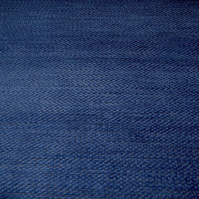 9+ yards Soft Denim Blue Chenille Durable Upholstery Fabric