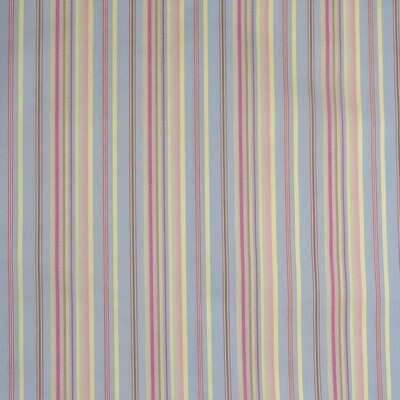 6 yards Kravet Silky Pretty Pastel Blue Multi Striped Woven Upholstery Fabric