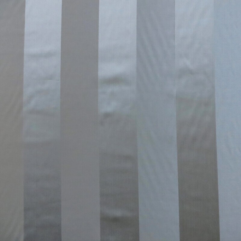 9.375 yards Clarence House Light Slate Blue Duo-tone Satin Stripe Fabric