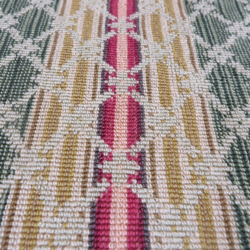 3.75 yards Epingle Striped Geometric Design Durable Upholstery Fabric