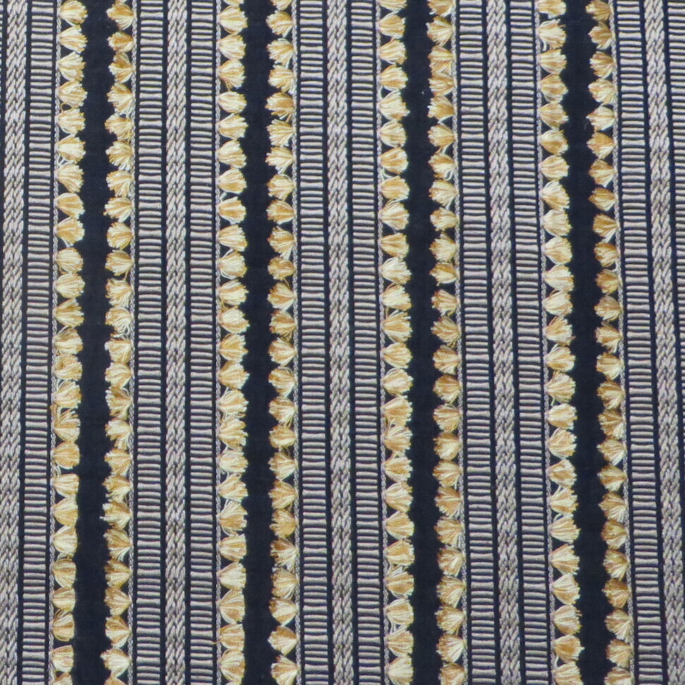 8 5/8 yards Spectacular Kravet Couture Fringed Stripe Italian Fabric