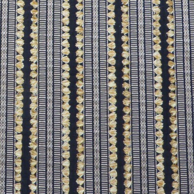 8 5/8 yards Spectacular Kravet Couture Fringed Stripe Italian Fabric