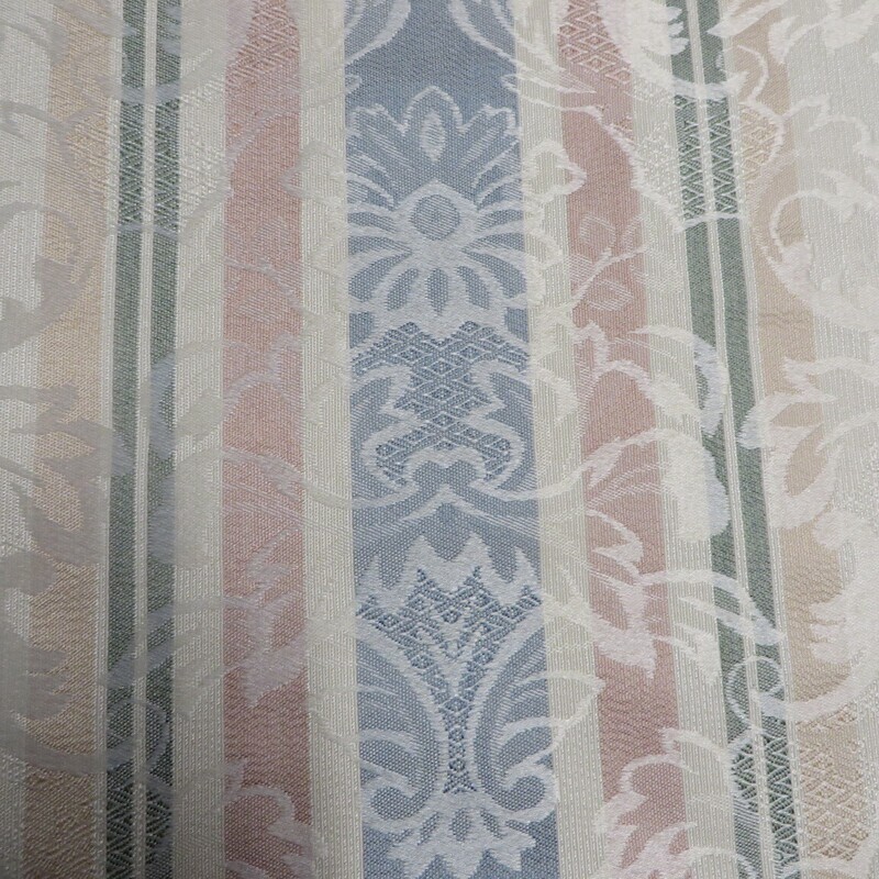 11 yards Robert Allen Pastel Damask Upholstery Fabric