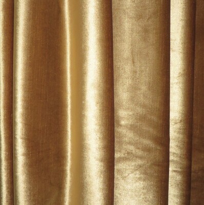 4 yards Luscious French Gold Velvet Upholstery Fabric