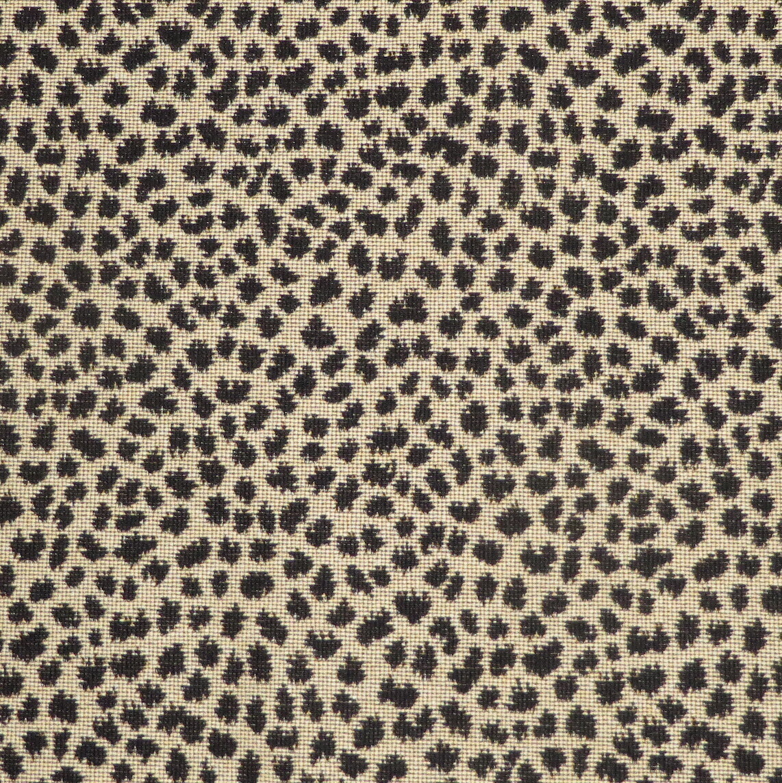 5.25 yds Kravet Leopard Animal Skin Black Beige Tapestry Upholstery Fabric